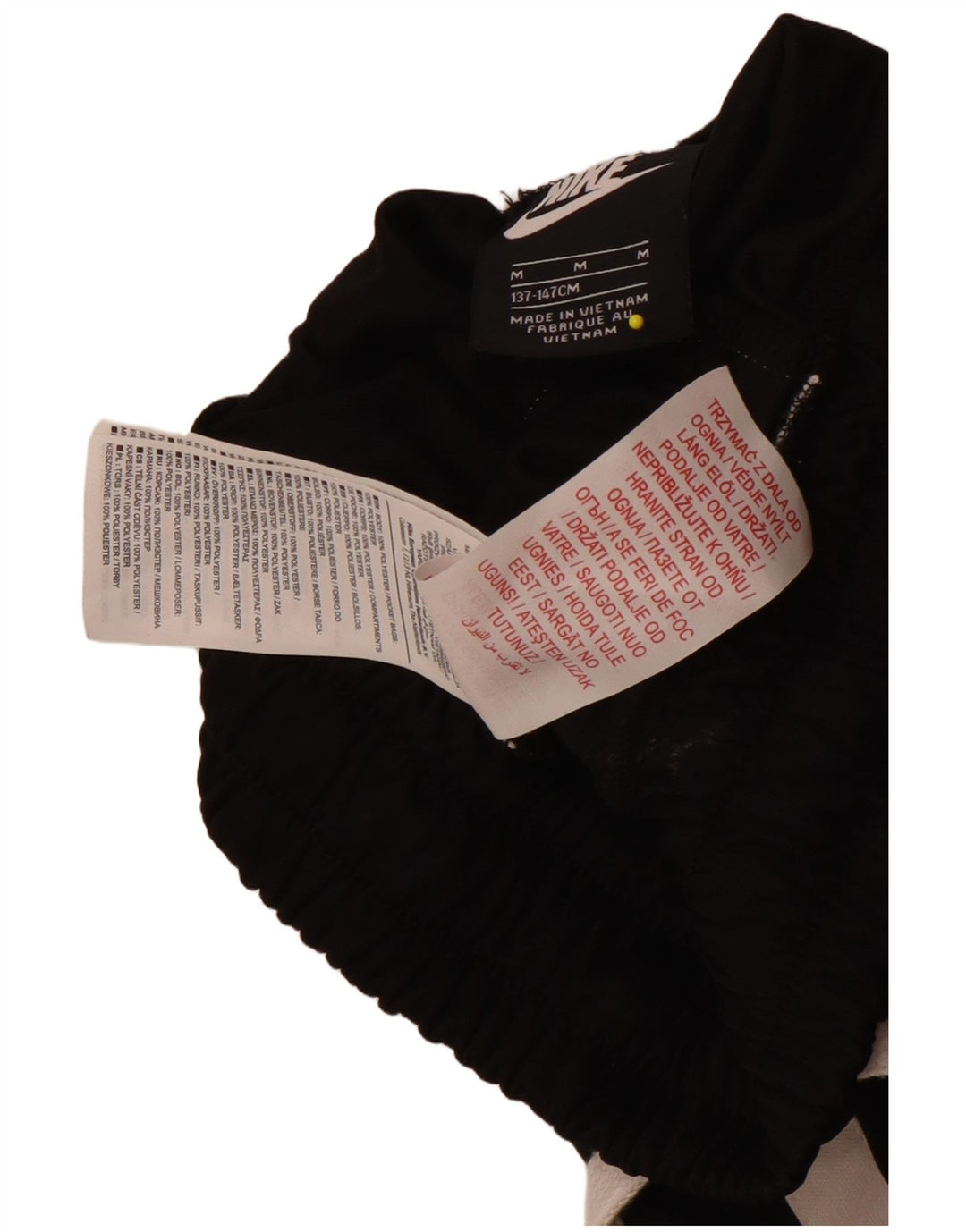 Nike Boys træningsdragt Bukser Joggers 10-11 år Medium Sort Colourblock