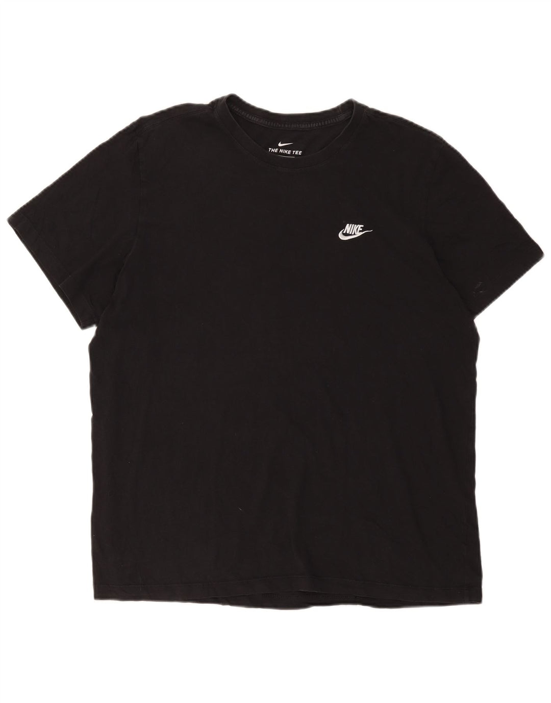 Nike T-shirt top til mænd XL sort bomuld