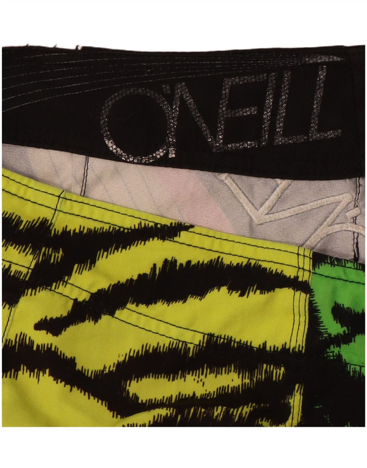 O'NEILL Mens Graphic Swimming Shorts Large  Multicoloured Animal Print