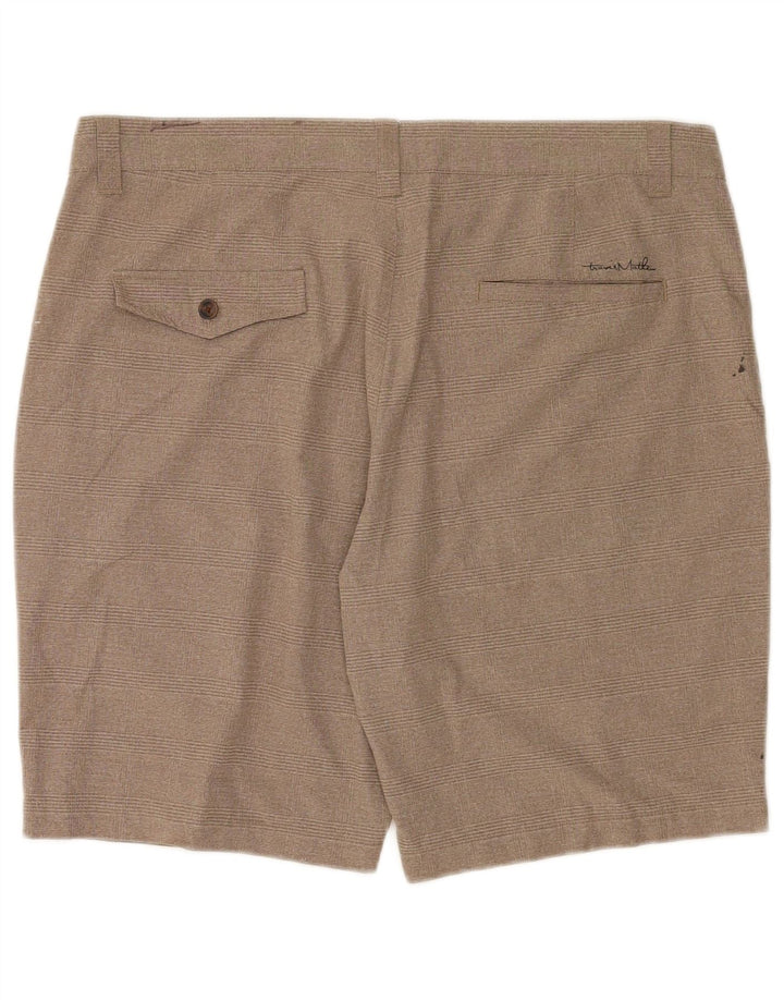 Travis Mathew Herre Chino Shorts W36 Large Beige Ternet polyester