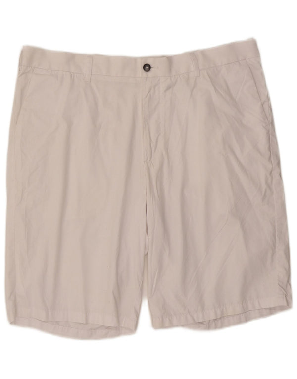 Marks & Spencer Herre Chino Shorts W40 XL Hvid Bomuld