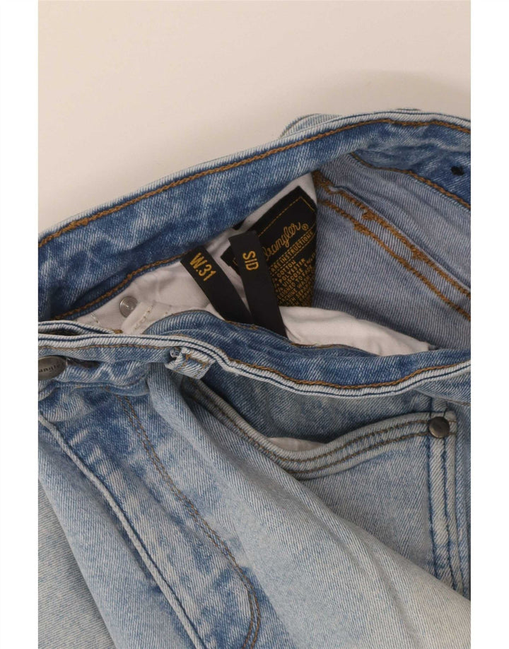Wrangler Herre Sid Skinny Jeans W31 L29 Blå Bomuld