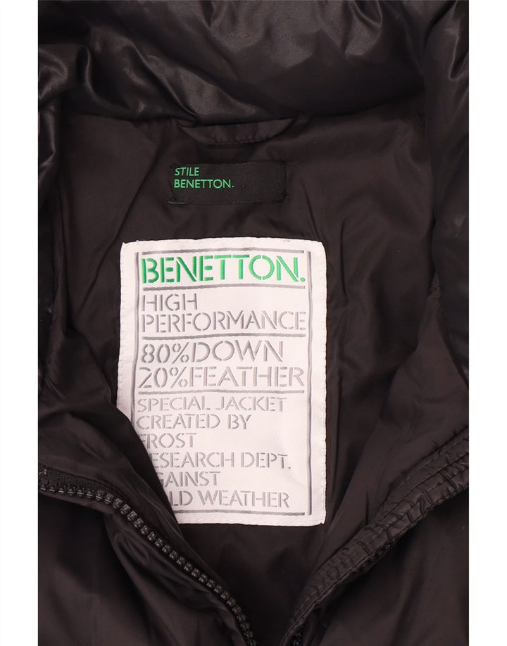 Benetton Polstret Damejakke UK 6 XS Sort