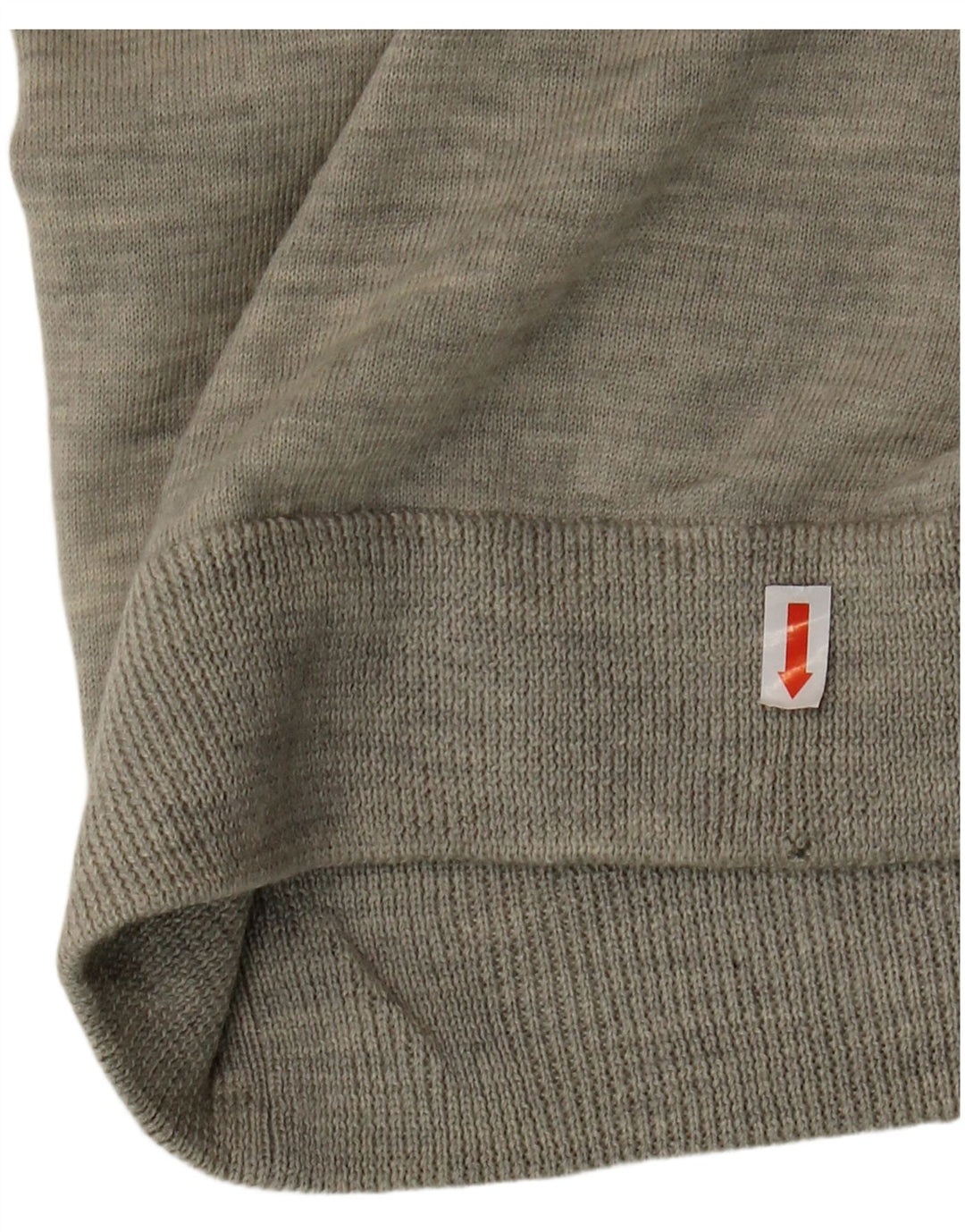J. CREW Dame Boat Neck Jumper Sweater UK 10 Small Grey Merino Wool