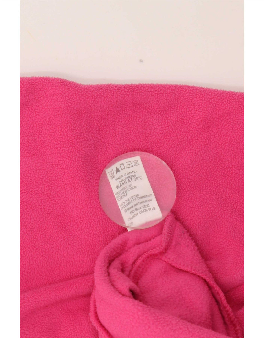 Marks & Spencer Fleecejakke til kvinder UK 18 XL Pink Polyester