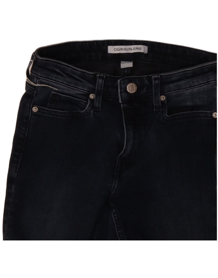 Calvin Klein Dame Skinny Jeans W25 L30 Marineblå