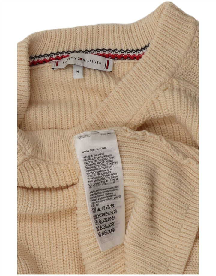 Tommy Hilfiger dame sweater med rund hals DK 14 Medium Off White