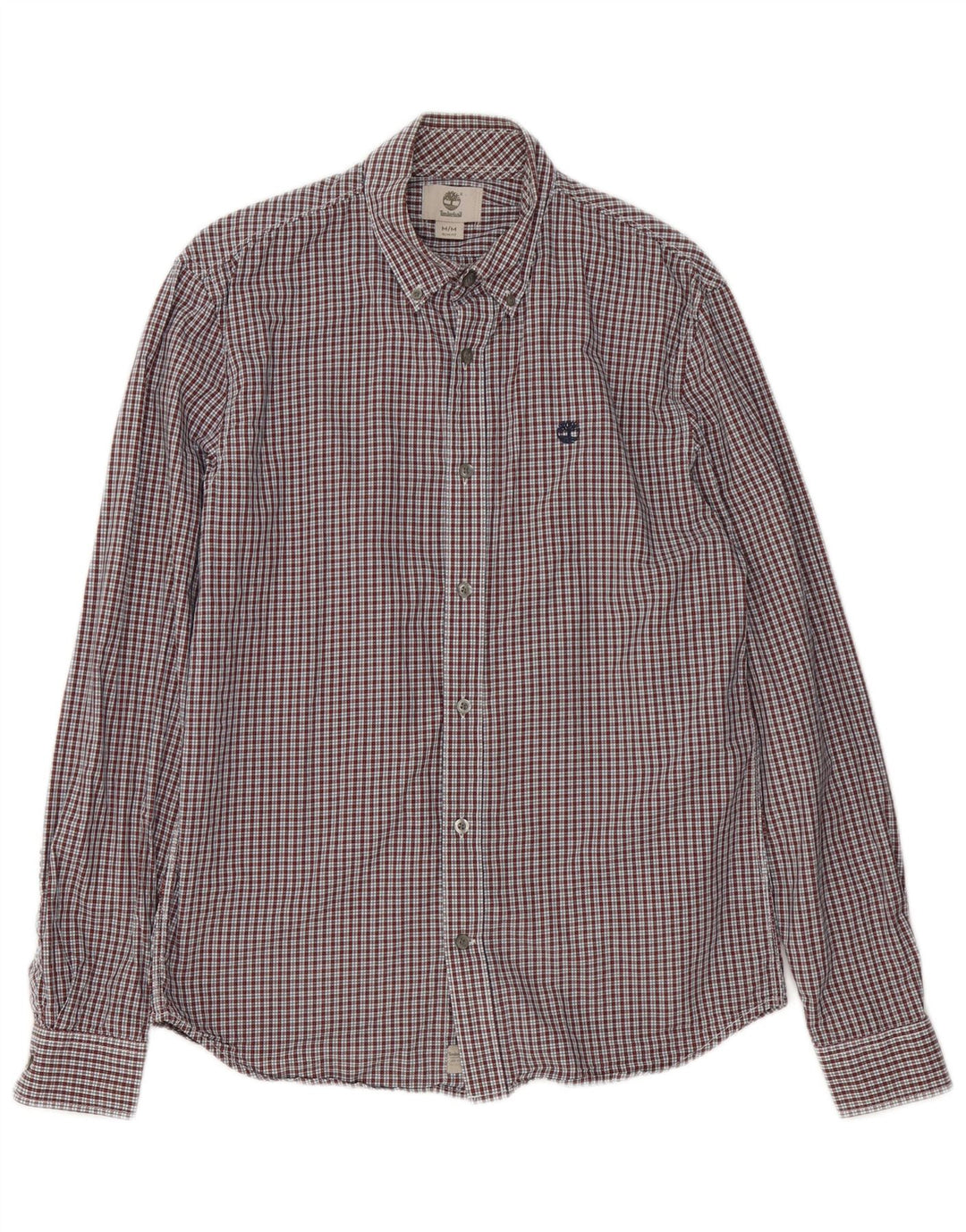 Timberland Herre Slim Fit skjorte Medium Rød Gingham