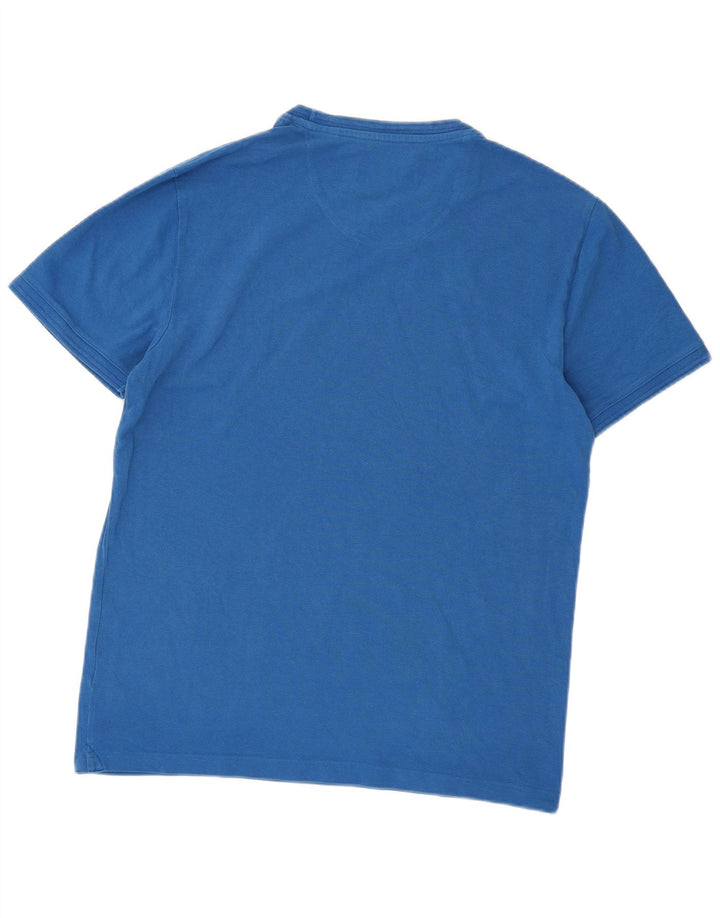 Penguin Herre T-Shirt Top XL Blå Bomuld