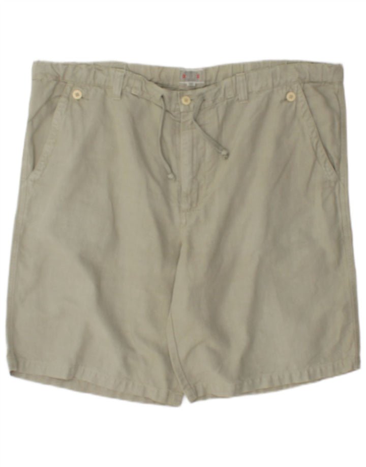 Fly 3 Herre Chino Shorts IT 52 XL W40 Khaki Linen