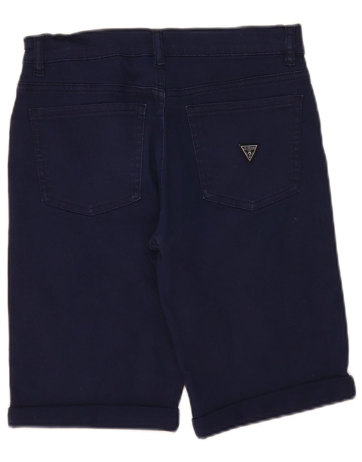 Guess Boys Denim Shorts 13-14 år W28 Blue Cotton