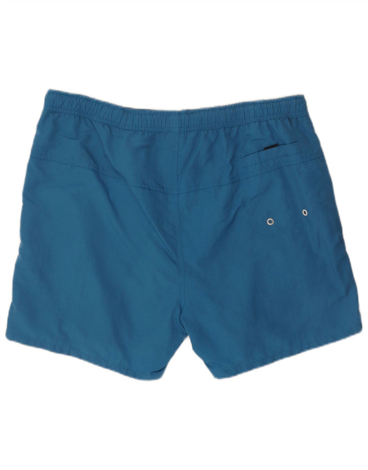 Brugi Herre grafiske svømmeshorts 2XL blå polyamid