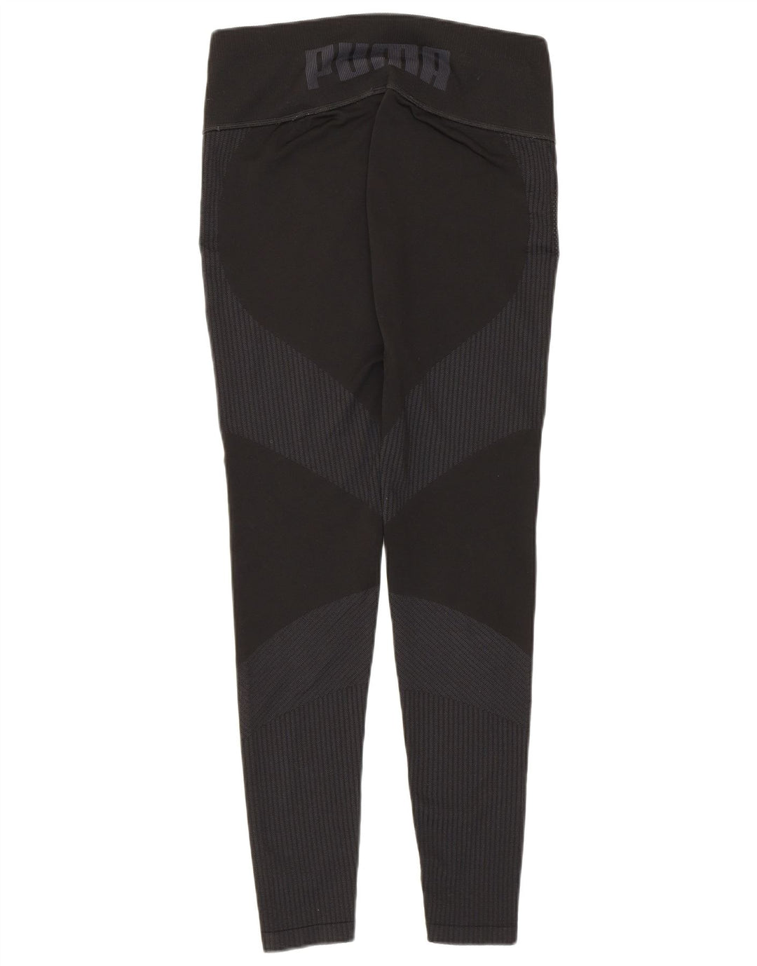 Puma Grafiske Leggings til kvinder UK 14 Stor sortstribet