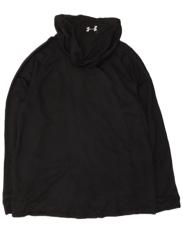 Under Armour Herre lynlås hættetrøje XL sort polyester