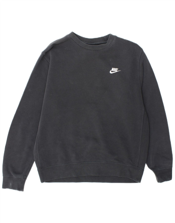 Nike Herre sweatshirt Jumper Medium Grey Bomuld