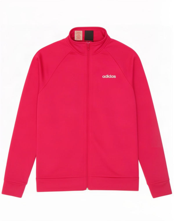 Adidas Pige Træningsdragt Topjakke 13-14 År Pink Polyester