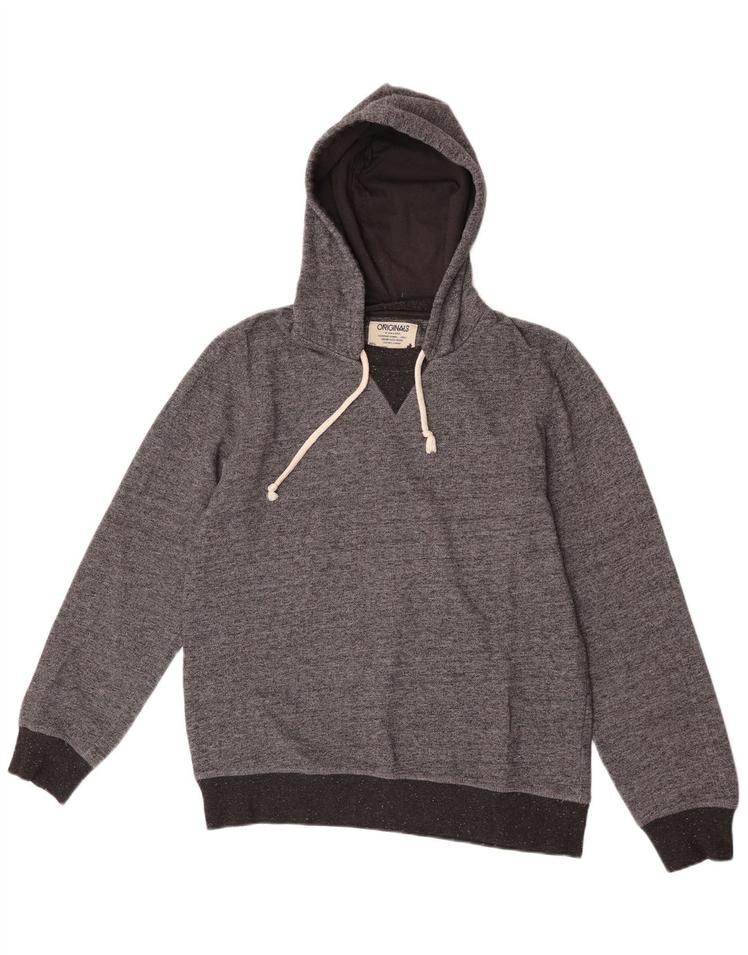 Jack & Jones Herre hættetrøje Jumper Large Grå Flecked