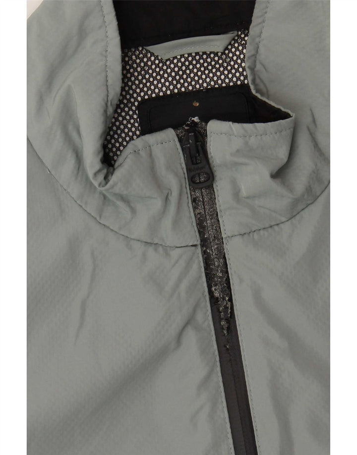 Refrigue Herre Bomber Jacket UK 38 Medium Grey Colourblock Polyester