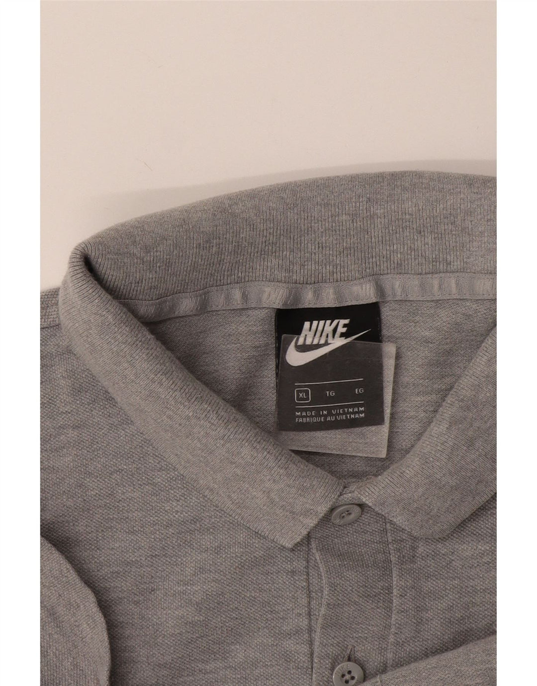 Nike Polo Shirt til mænd XL Grå Flecked