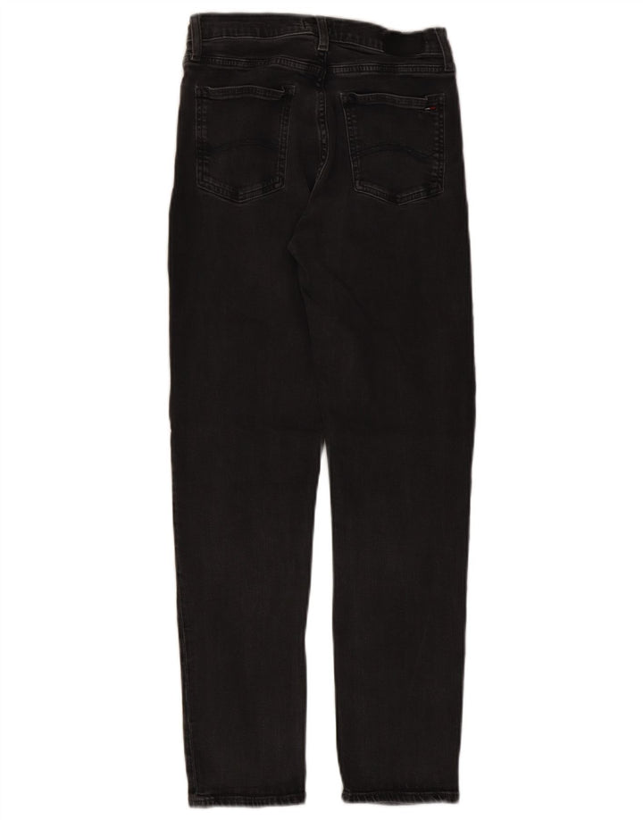 Tommy Hilfiger Dame Slim Jeans W26 L27 Sort Bomuld