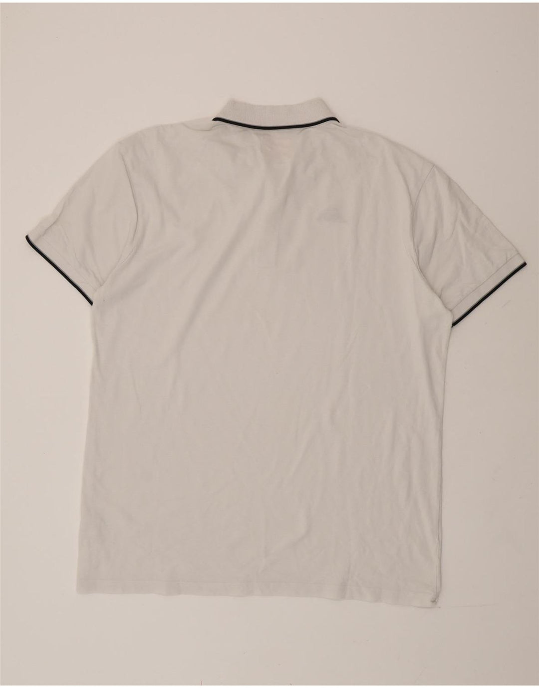 KAPPA herre poloshirt 3XL hvid bomuld