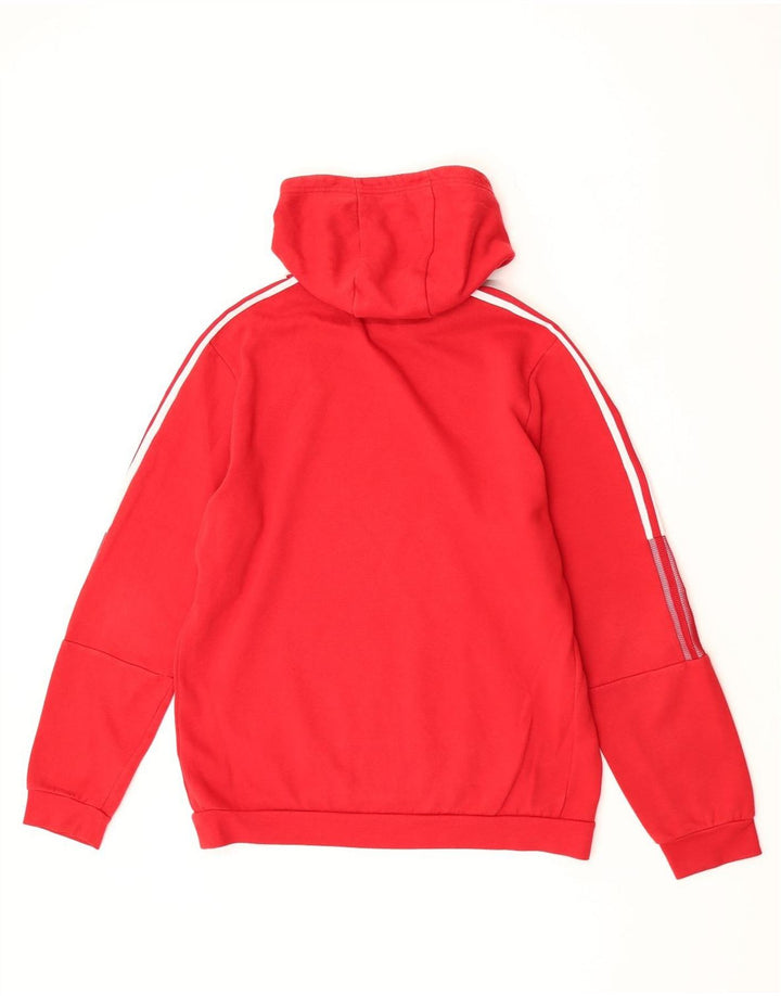 Adidas hættetrøje til mænd, stor rød bomuld
