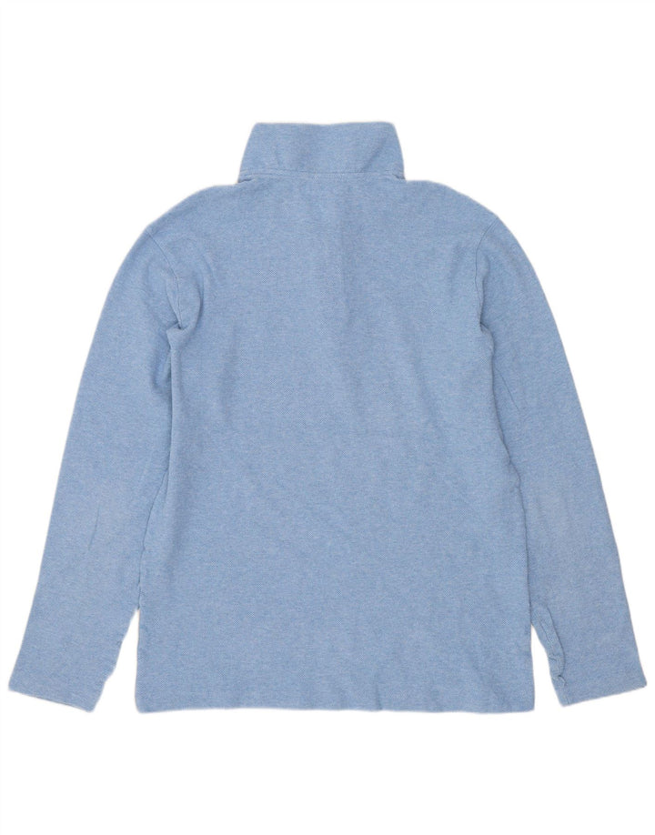 IZOD Sweatshirt med lynlås til kvinder UK 14 Medium Blue