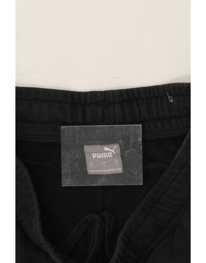 PUMA Womens Tracksuit Trousers Joggers UK 10 Small Black Vintage Puma and Second-Hand Puma from Messina Hembry 