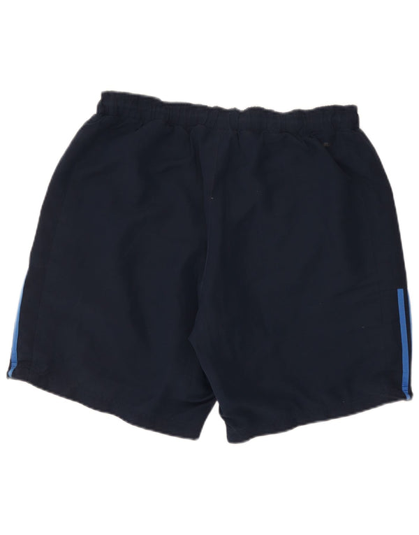Adidas Herre Climalite Sportsshorts Large Navy Blå Polyester