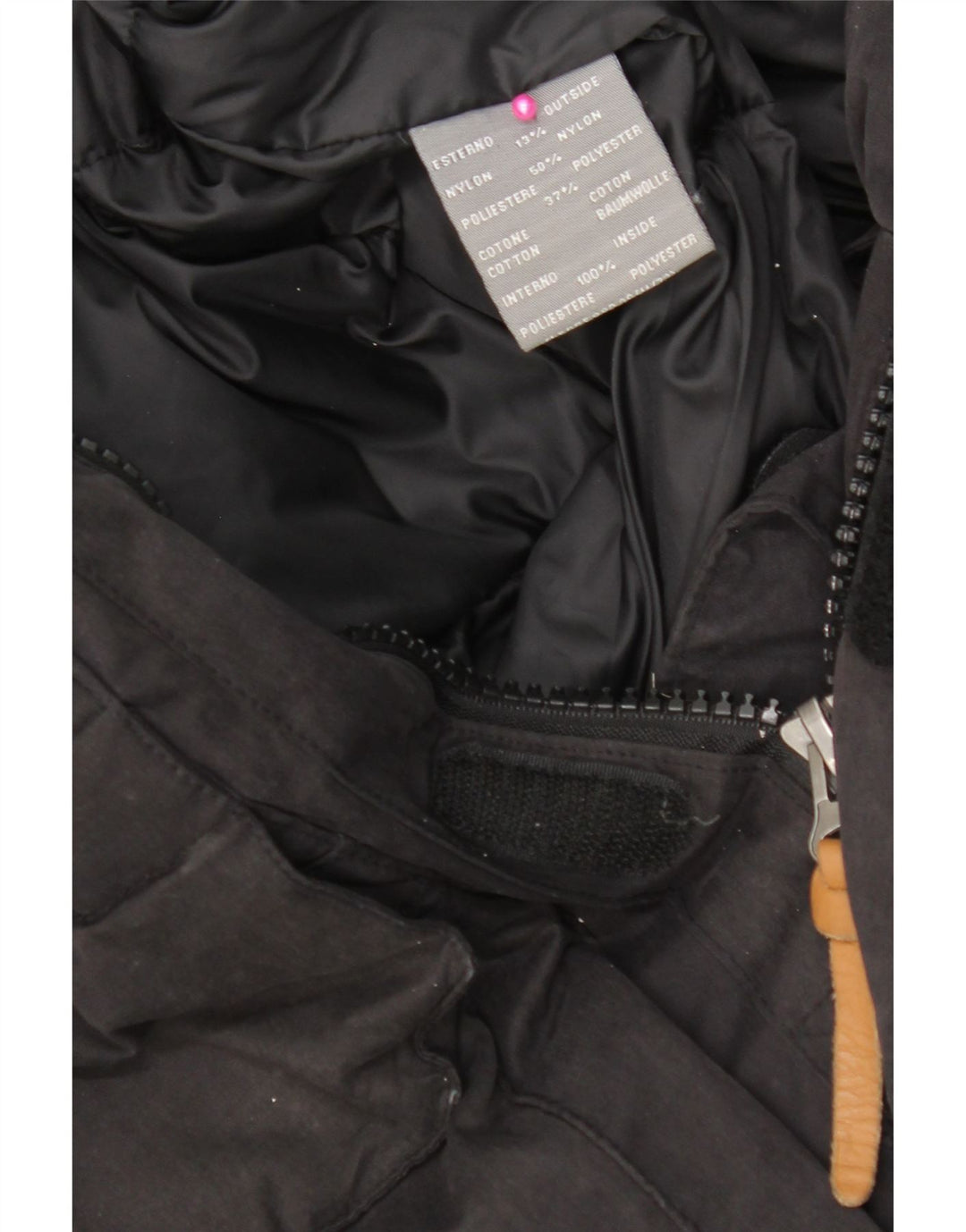 Dolomite Herre hættepolstret jakke UK 42 XL sort nylon