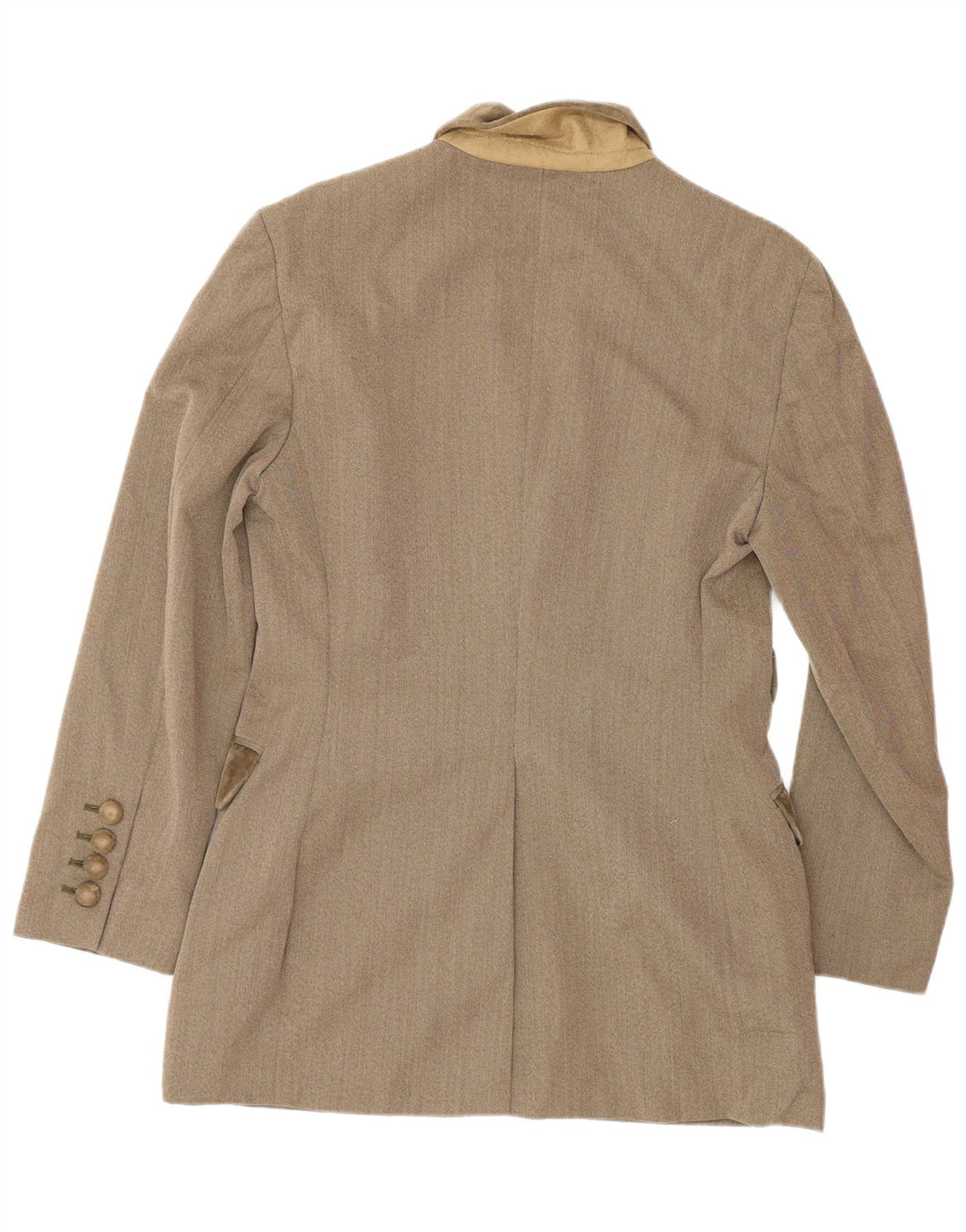 MOSCHINO Kvinder 3-knaps 2-delt nederdelsæt UK 12 Medium W28 Brun Klassisk