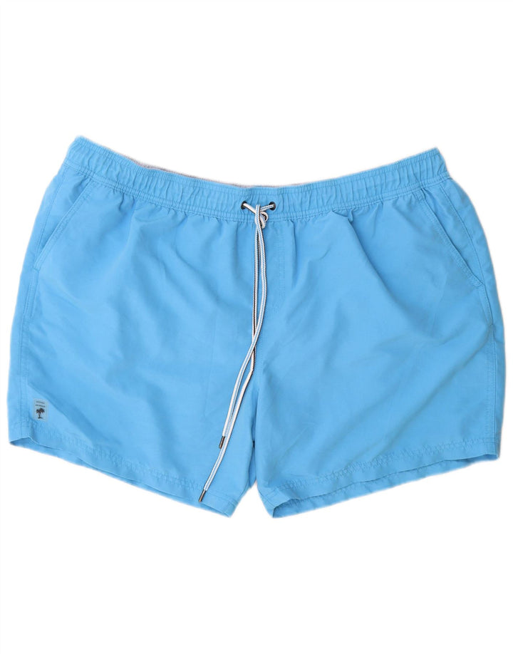 Marks & Spencer Badeshorts til mænd 2XL blå polyester