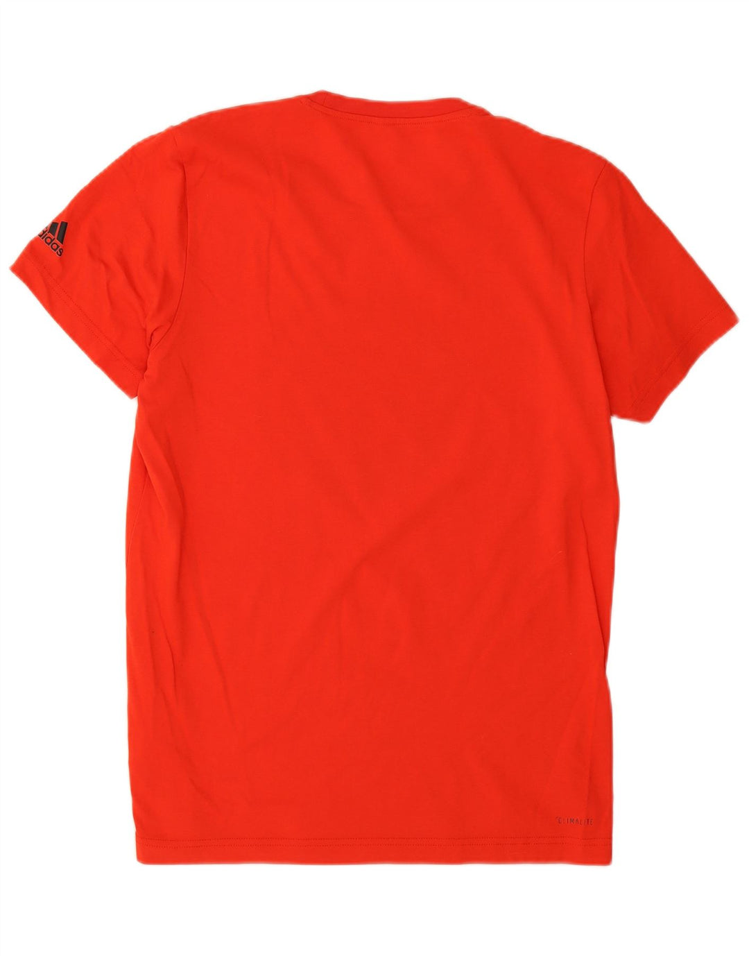 Adidas Herre grafisk T-shirt Top Medium Rød Bomuld