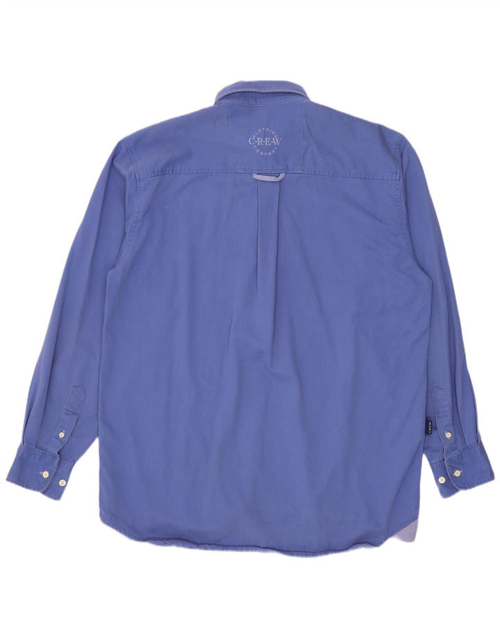 Crew Clothing Herre Pullover Shirt Medium Blue Bomuld