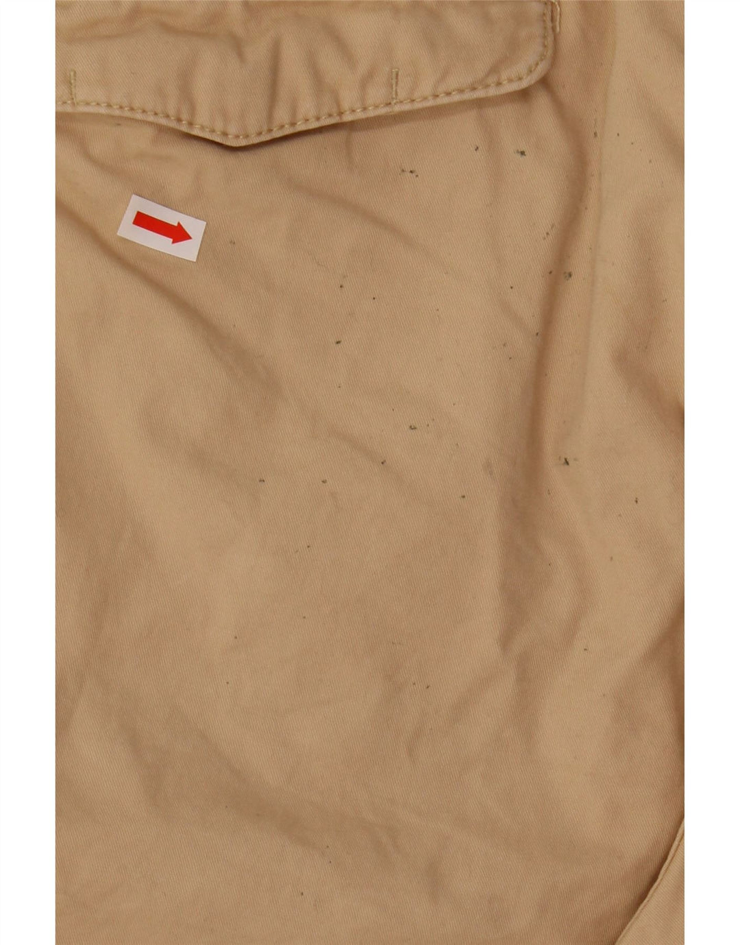 Tommy Hilfiger Herre Cargo Shorts W36 Stor Beige Bomuld