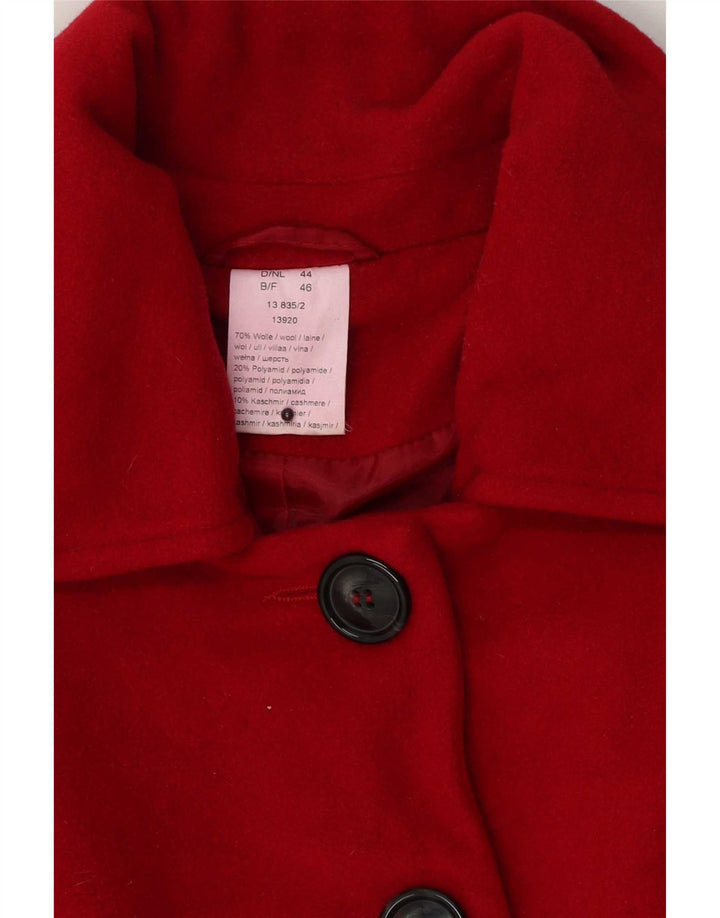 Vintage damejakke EU 46 XL rød uld