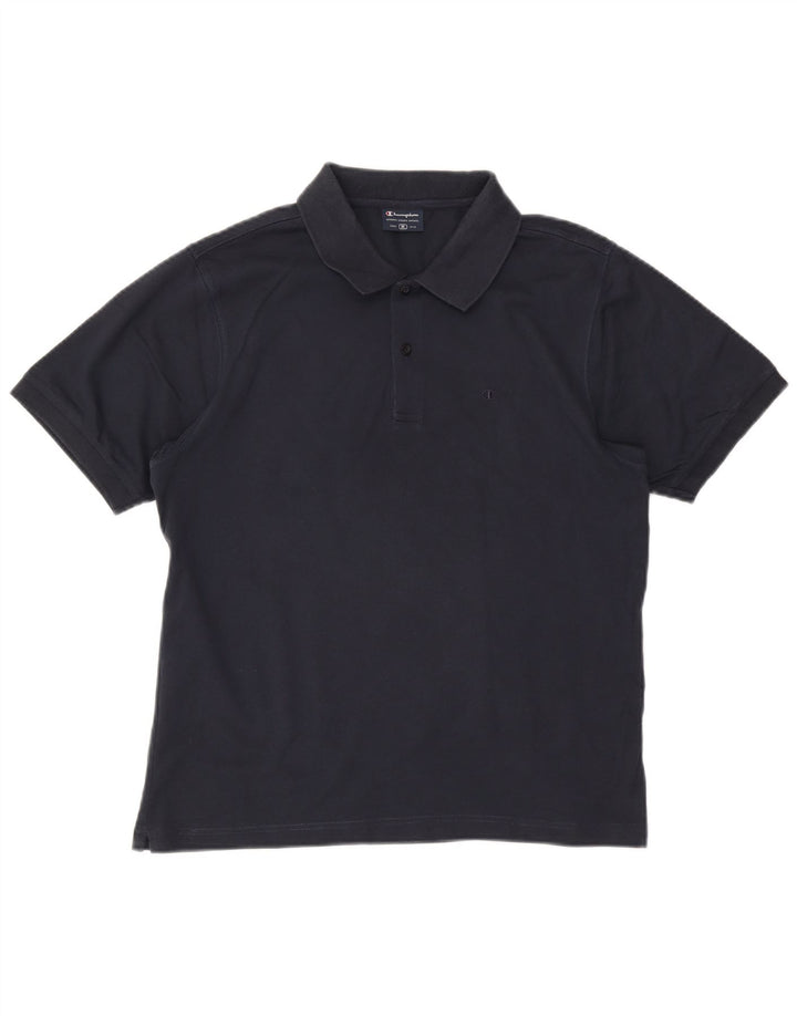 CHAMPION Poloshirt til mænd Medium marineblå bomuld