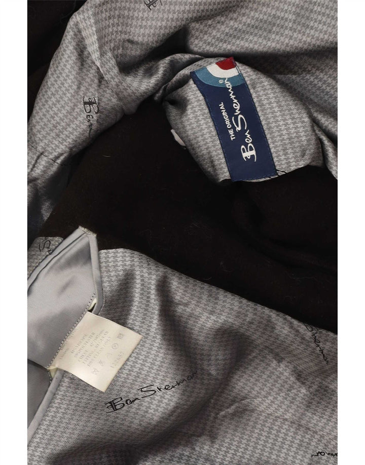 Ben Sherman Herre 2-knaps blazerjakke UK 42 XL Brun bomuld