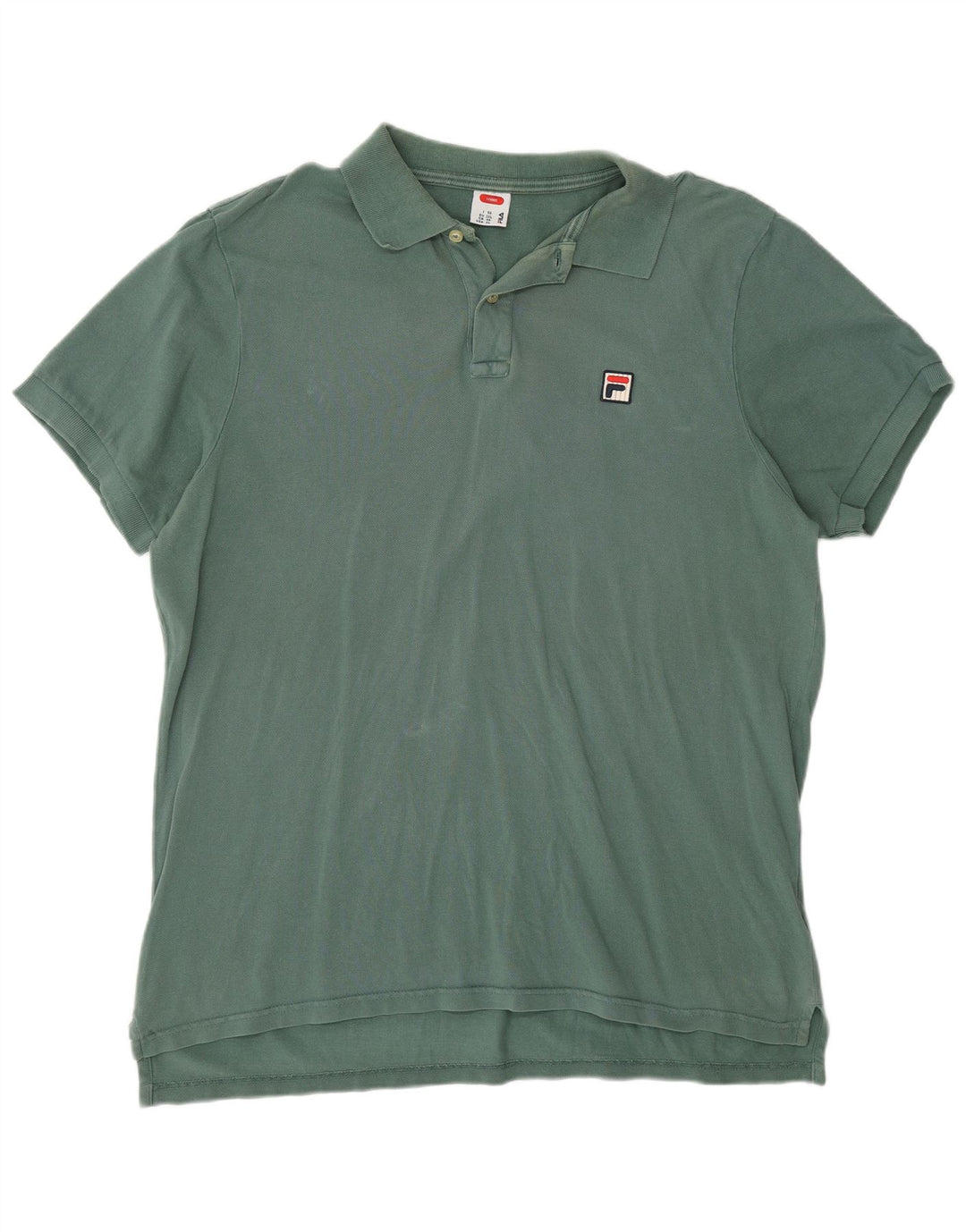 Fila Tennis Polo Shirt til mænd XL Grøn