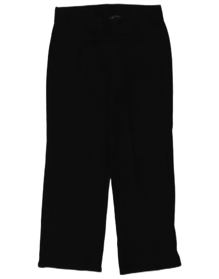 Marks & Spencer Træningsdragtsbukser til kvinder UK 10 Small Black Bomuld