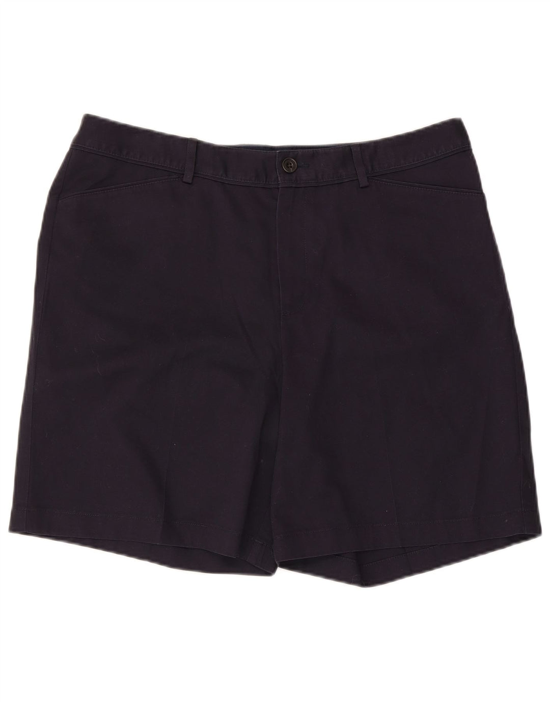 EDDIE BAUER Casual Shorts til kvinder US 14 XL W36 Marineblå Bomuld