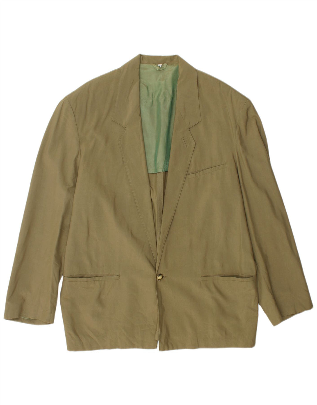 LEGEND Blazerjakke til mænd med 1 knap UK 42 XL Khaki