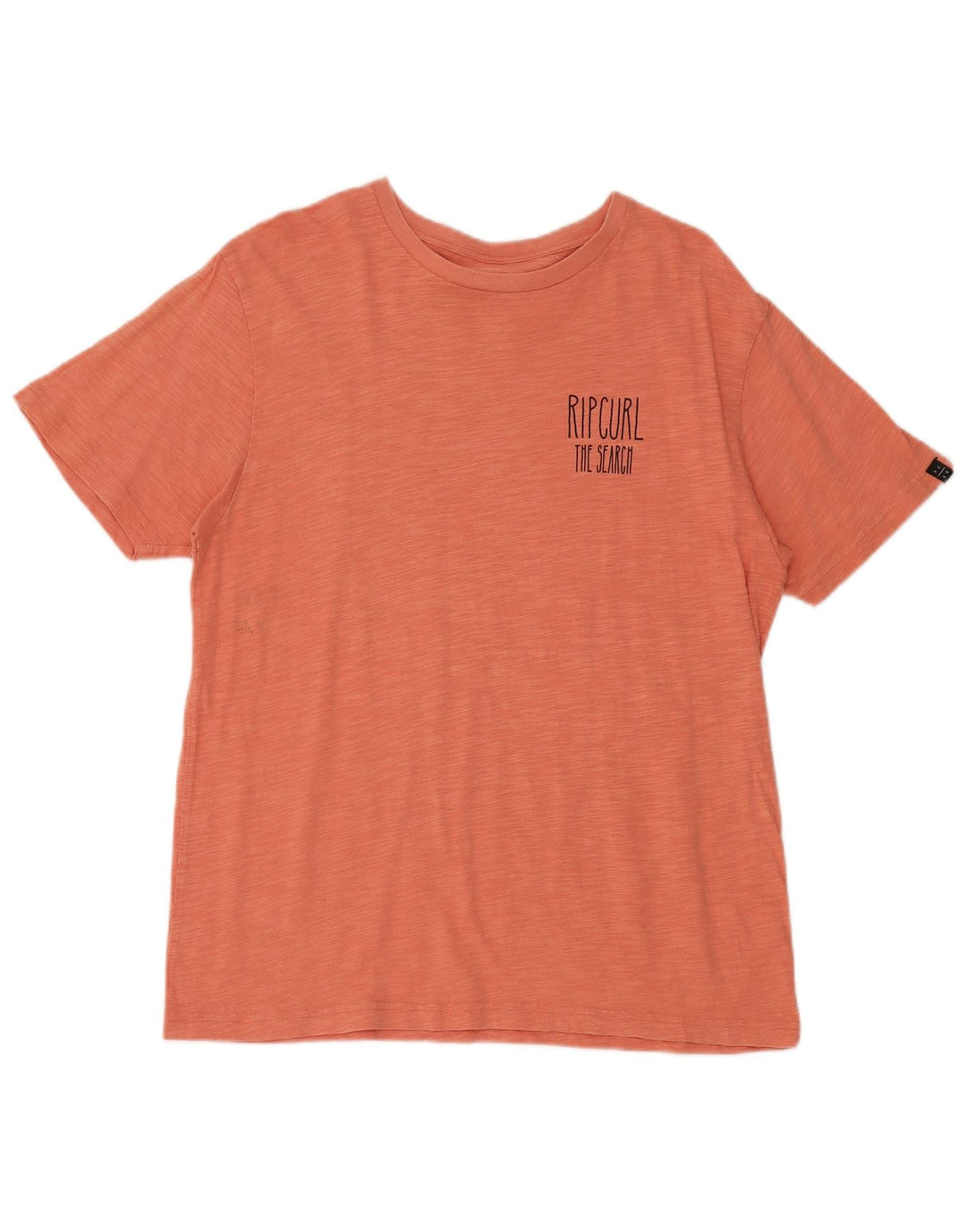 Rip Curl Herre grafisk T-shirt Top Stor Orange Bomuld