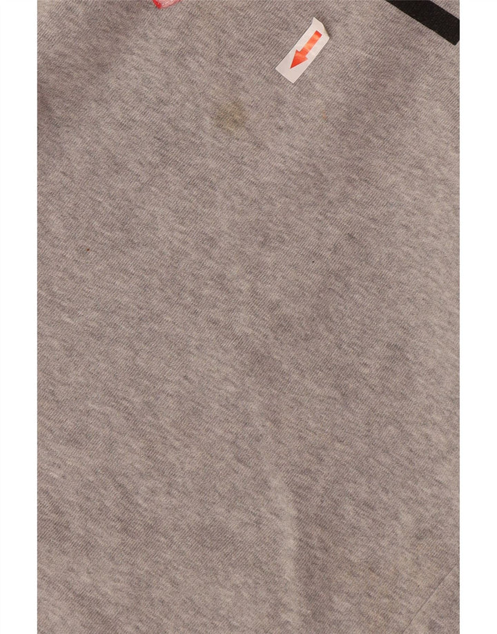 Diesel Herre Grafisk Sweatshirt Jumper Lille Grå Bomuld