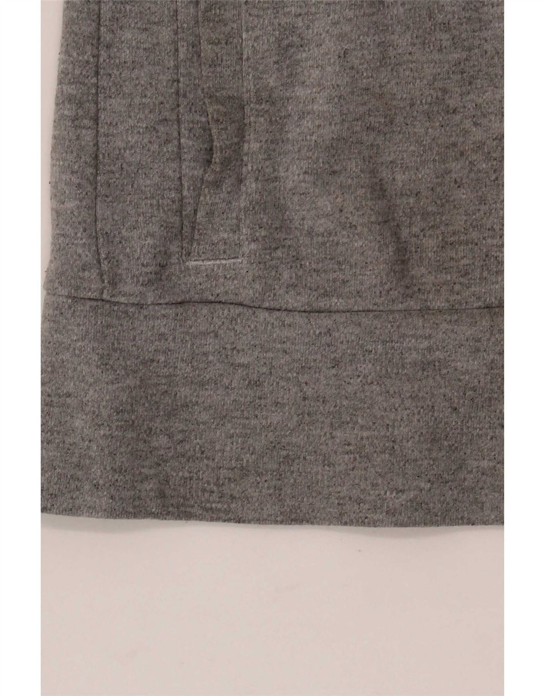 Adidas Womens Regular Fit Tracksuit Top Jacket UK 8 Small Grey Bomuld
