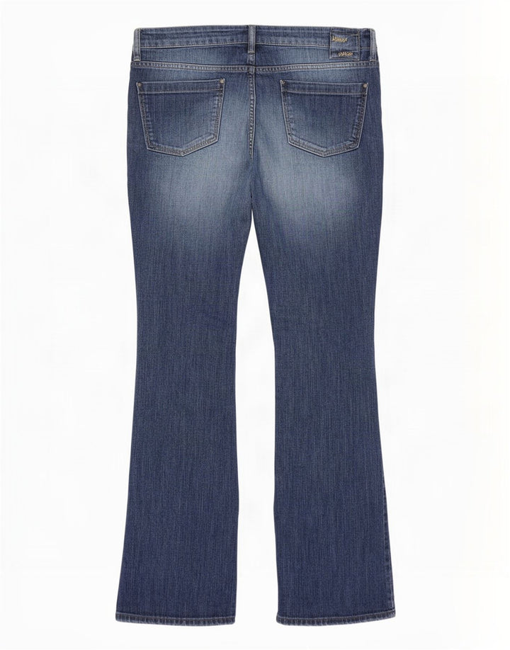Esprit Dame Bootcut Jeans UK 12 Medium W32 L34 Blå