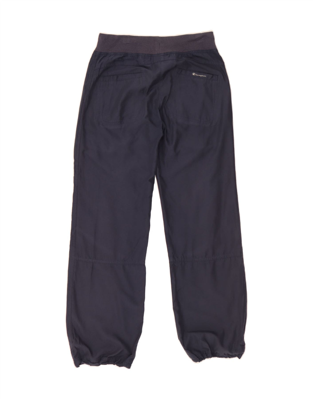 CHAMPION Womens Tracksuit Trousers UK 10 Small Navy Blue Polyester Vintage Champion and Second-Hand Champion from Messina Hembry 