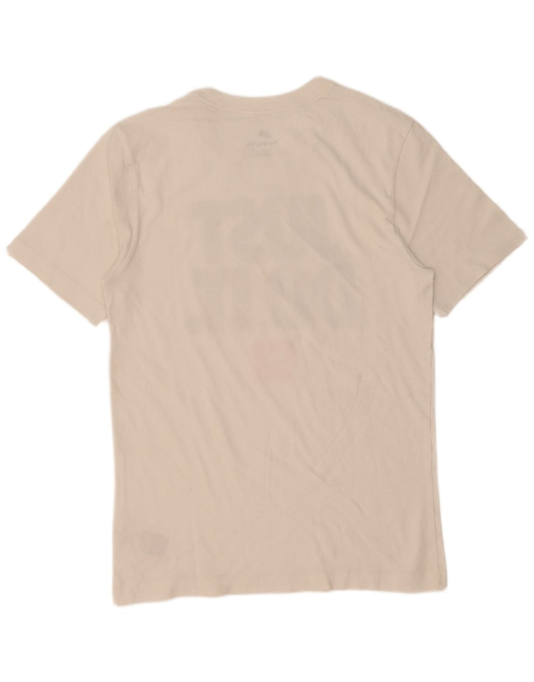 Nike grafisk T-shirt top til mænd, lille hvid bomuld