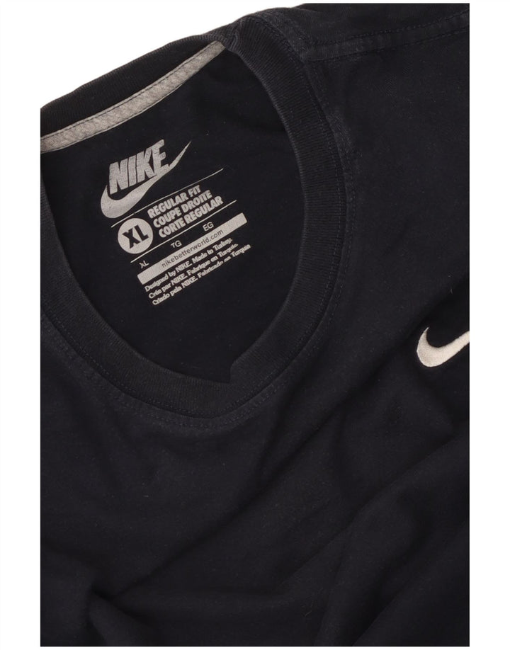 Nike T-shirt top til mænd XL marineblå