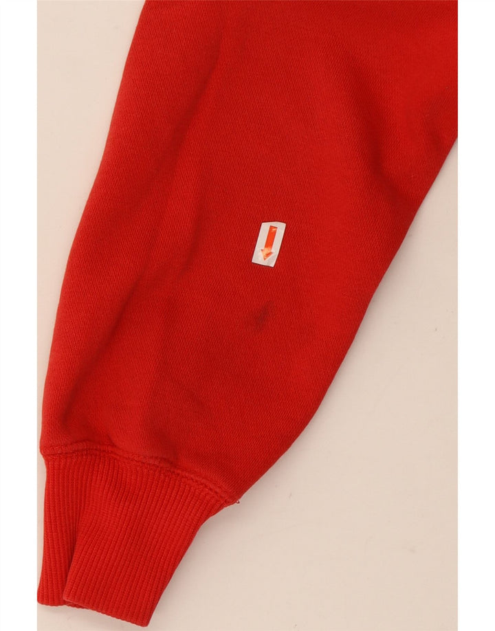NIKE Mens Graphic Hoodie Jumper Medium Red Cotton Vintage Nike and Second-Hand Nike from Messina Hembry 